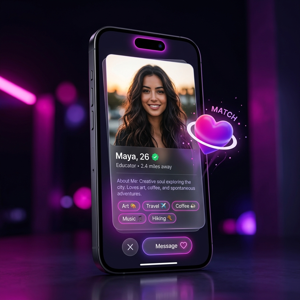 Jofti Dating App Interface